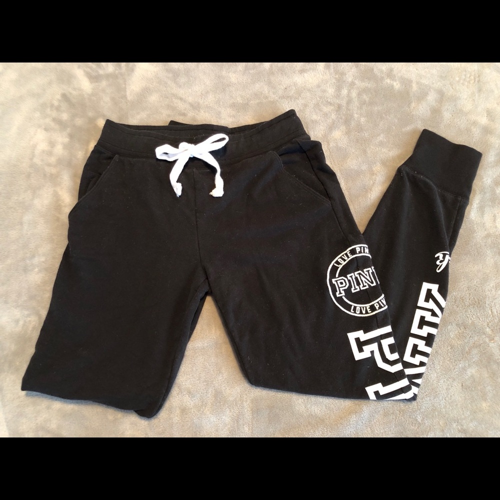 PINK graphic joggers